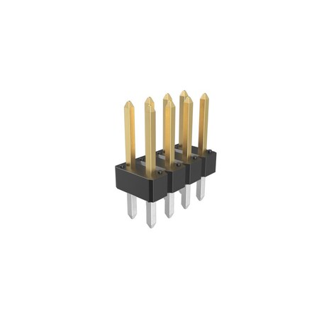 Fci Board Connector, 8 Contact(S), 2 Row(S), Male, Straight, 0.1 Inch Pitch, Solder Terminal, Locking,  77313-118-08LF